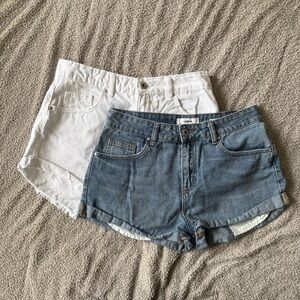 Cotton On Mid-Rise Saturday Shorts (sold as a pair)